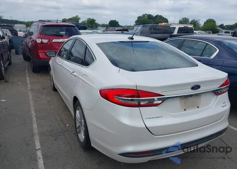 2018 Ford Fusion Se из США, поврежденный, VIN 3FA6P0HDXJR125964